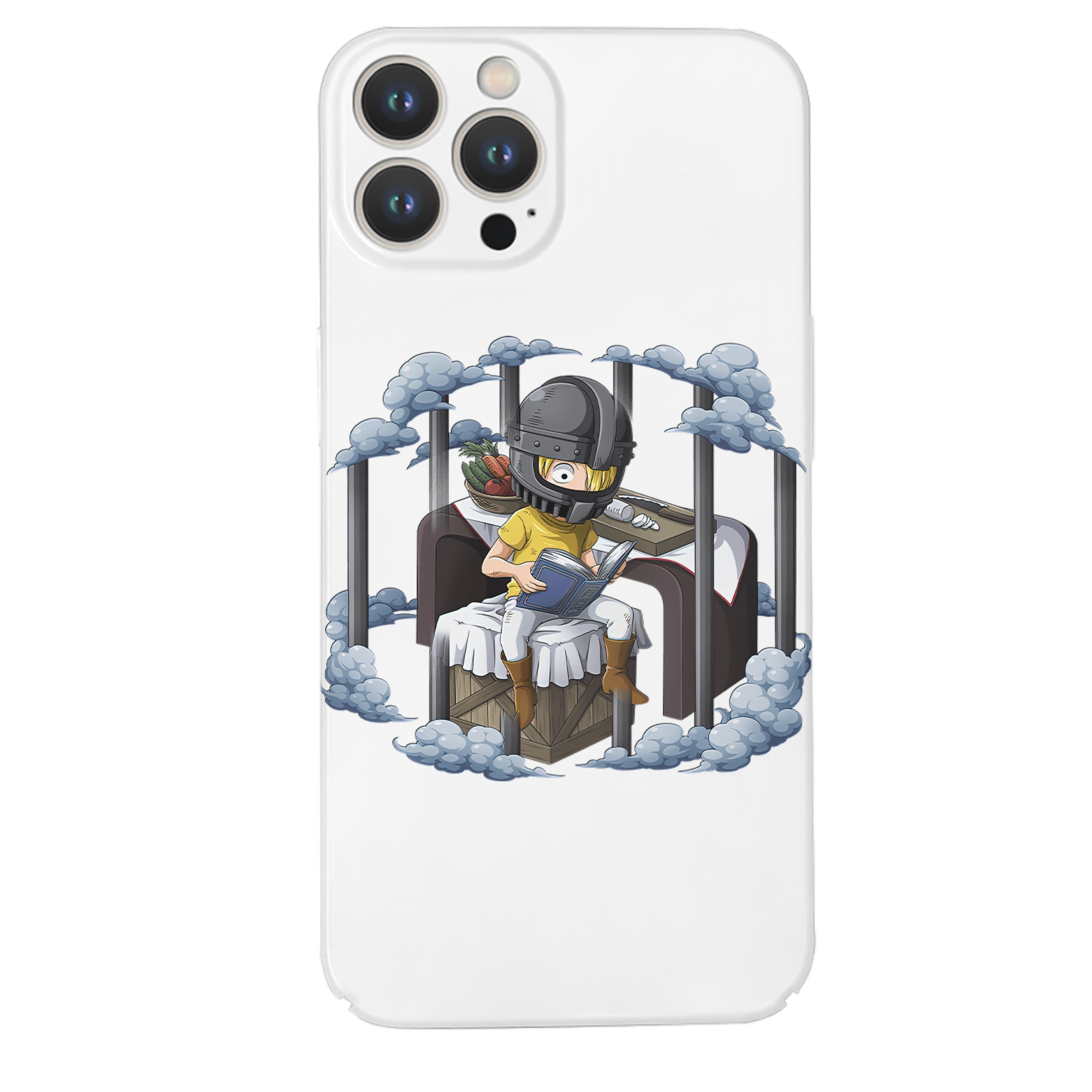 （画像用） ワンピース サンジ ONE PIECE Sanji 【iPhone 14シリーズ対応】ハードケース